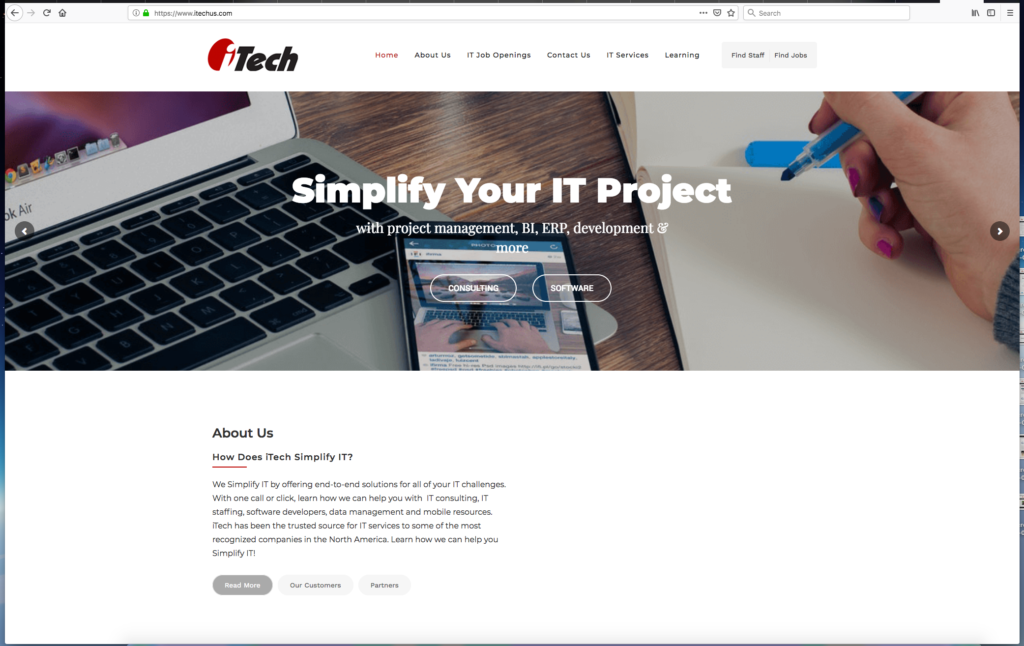 Case Study – iTech – Patrick Ferguson